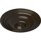 Ekena Millwork Traditional Ceiling Medallion (Fits Canopies up to 4"), 14 3/4"OD x 1 3/4"P, Stone Hearth CM14TRSHF - alternate 4